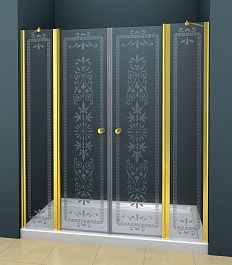 Cezares Душевая дверь в нишу ROYAL PALACE-A-B-22-240-CP-G – фотография-1